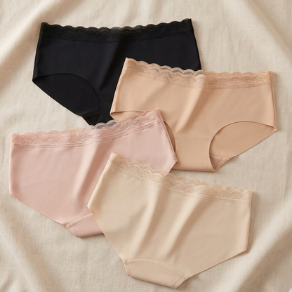Ultra-Soft Seamless Panties (Pack of 4)